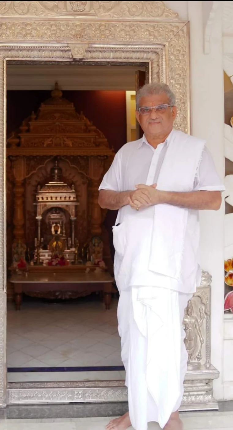 A Marikamba-crafted mandira in its home
