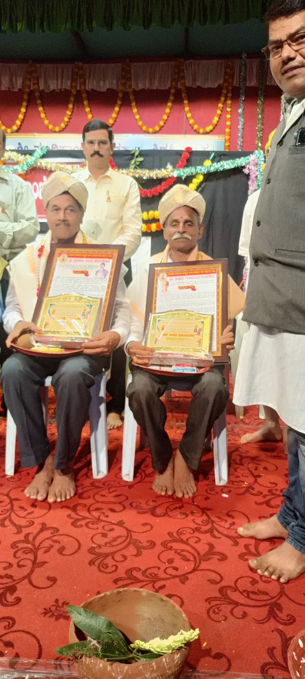 Felicitation of the Marikamba artisans